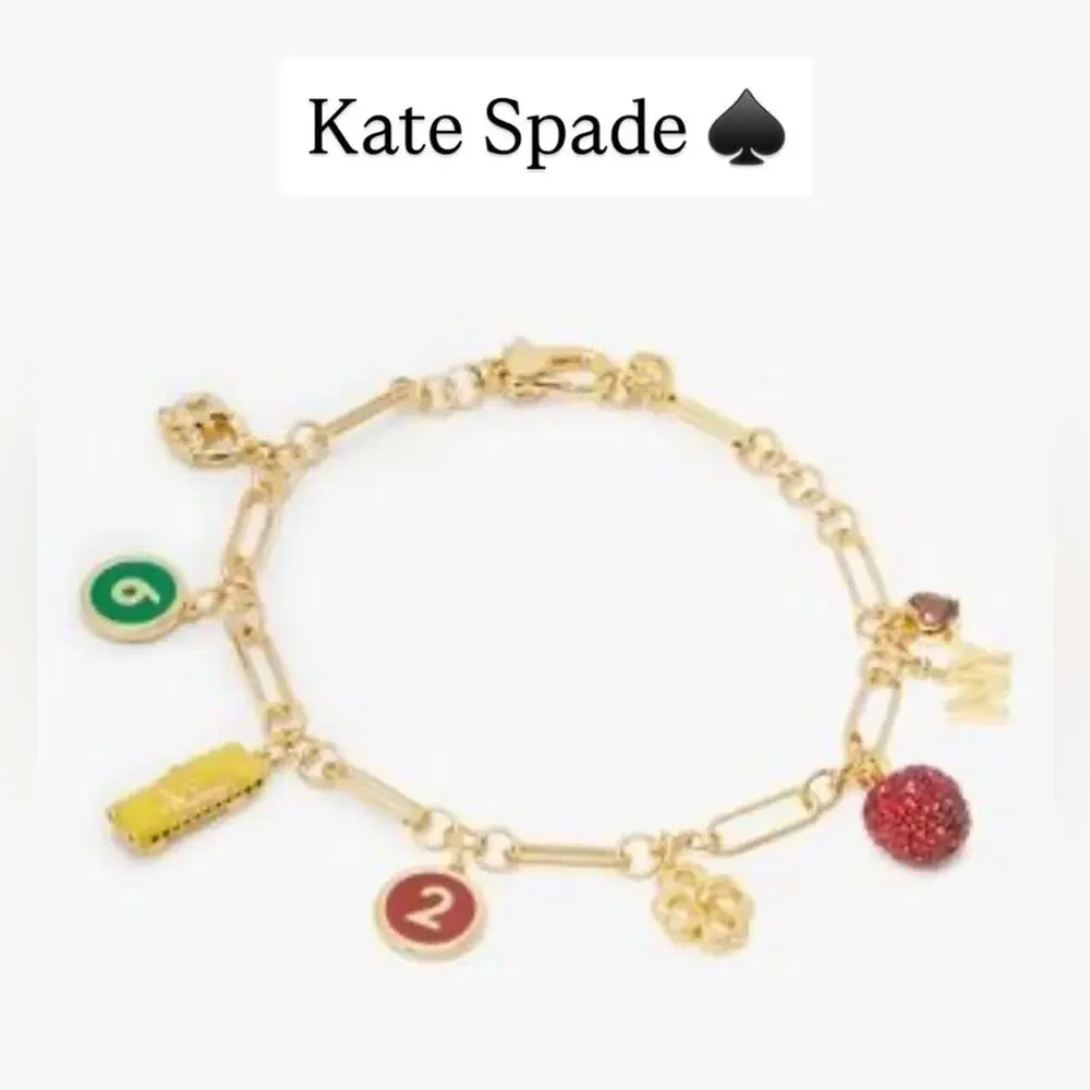 Kate Spade New York Minute Nyc Charm Bracelet NWT